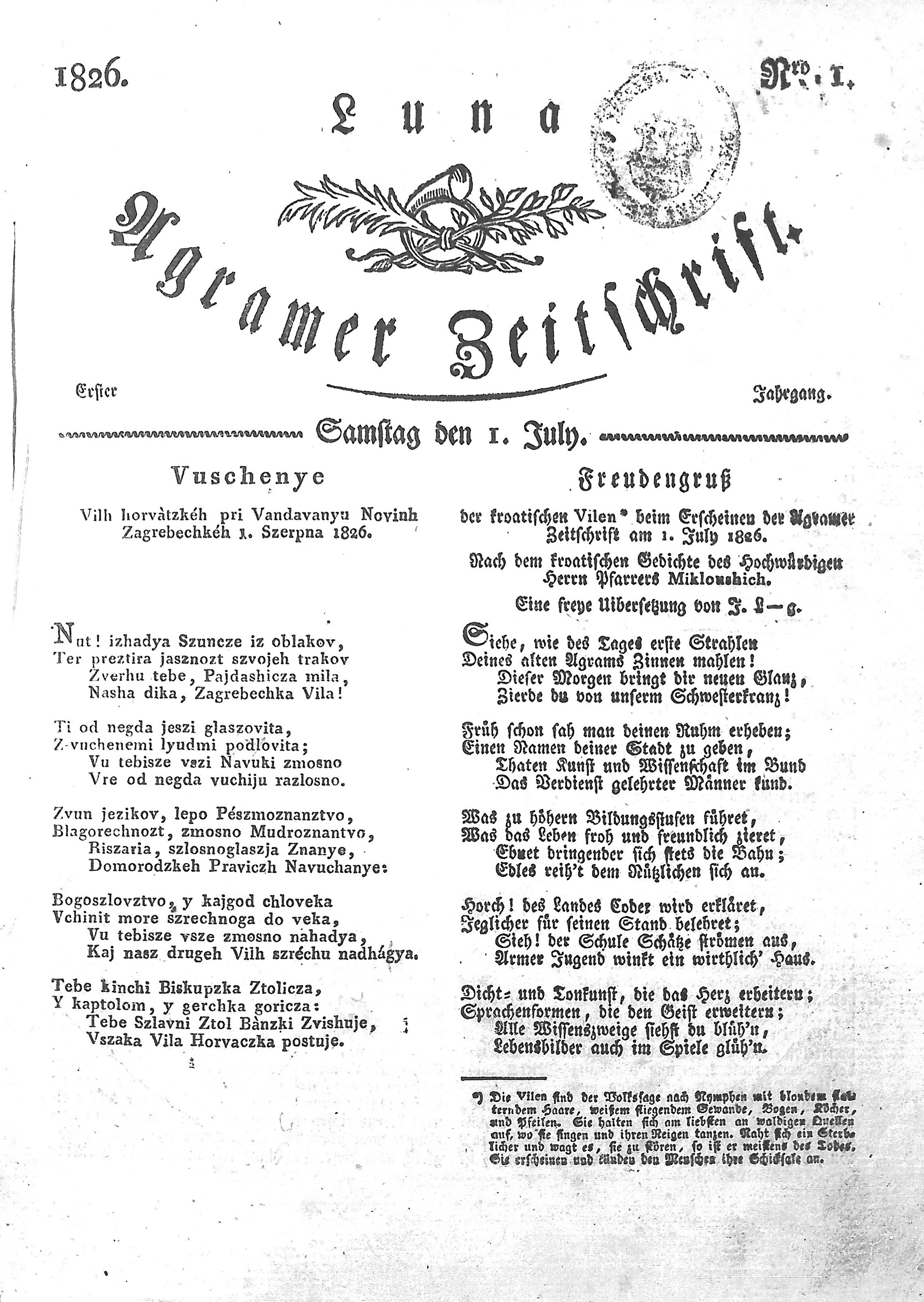 Luna Agramer Zeitschrift