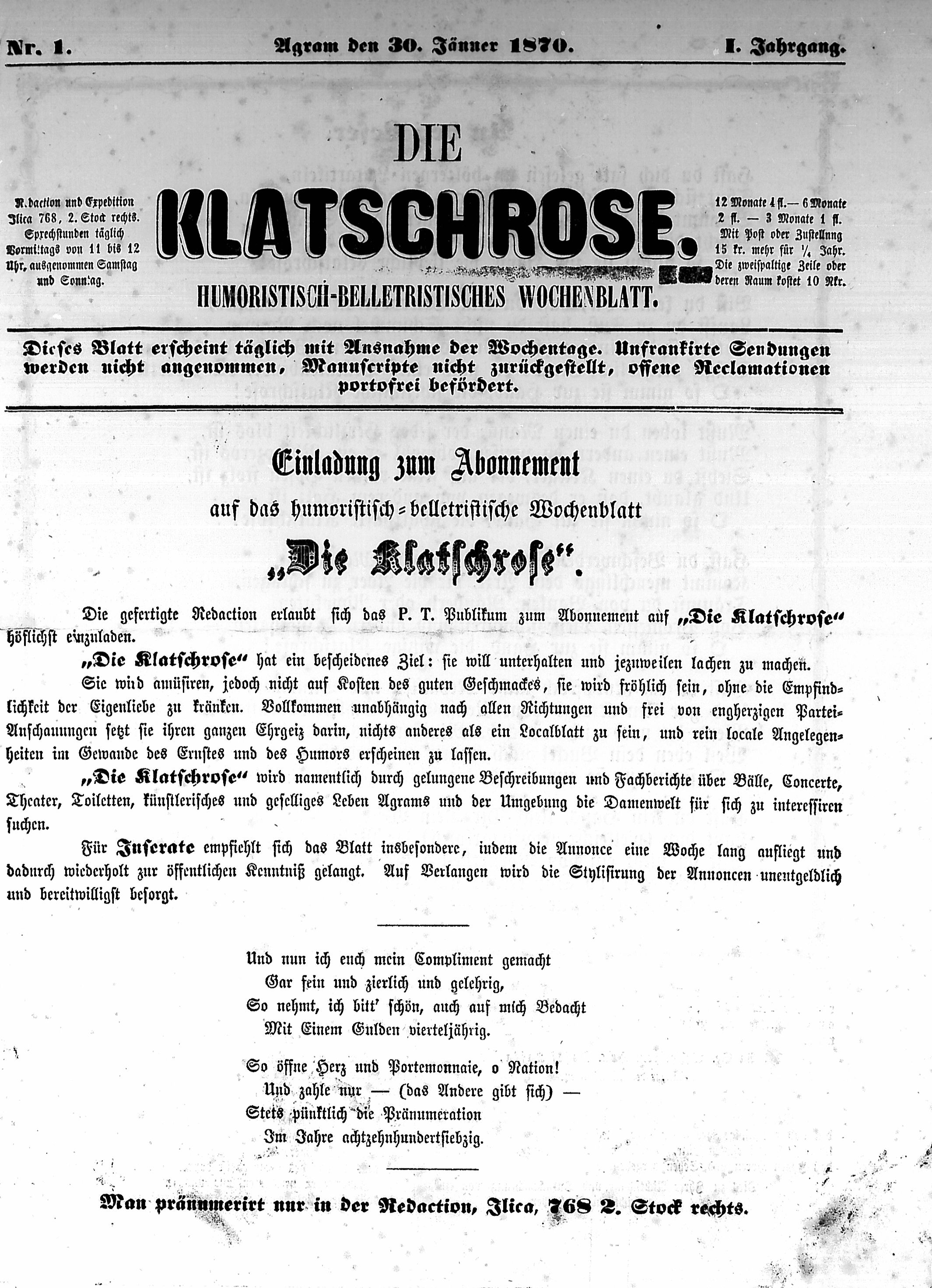 Die Klatschrose :