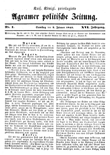 Agramer politische Zeitung